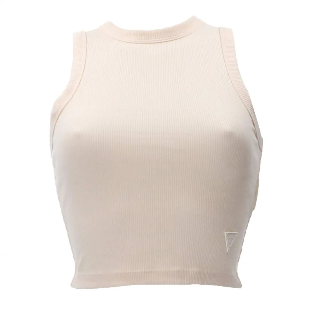 edie_tank_top_beige_0.webp Guess Donna Top-EDIE TANK TOP Beige