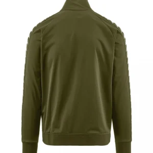 Kappa Uomo Felpe-301EFUO BANDA ANNISTON SLIM Militare