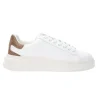 Guess Donna Sneakers-Elbina FLJELB FAL12 Leather Beige monogram