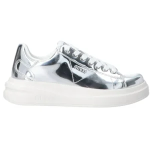 Guess Donna Sneakers-Elbina FLJELB FAL12 Leather Argento