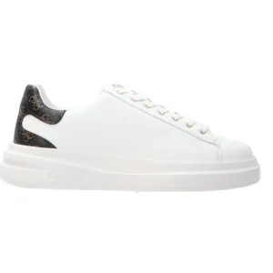 Guess Donna Sneakers-Elbina FLJELB FAL12 Leather Marrone Monogram