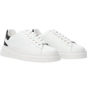 Guess Donna Sneakers-Elbina FLJELB FAL12 Leather Marrone Monogram