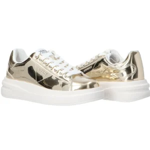Guess Donna Sneakers-Elbina FLJELB FAL12 Leather Oro