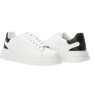 Guess Donna Sneakers-Elbina FLJELB FAL12 Leather Marrone Monogram