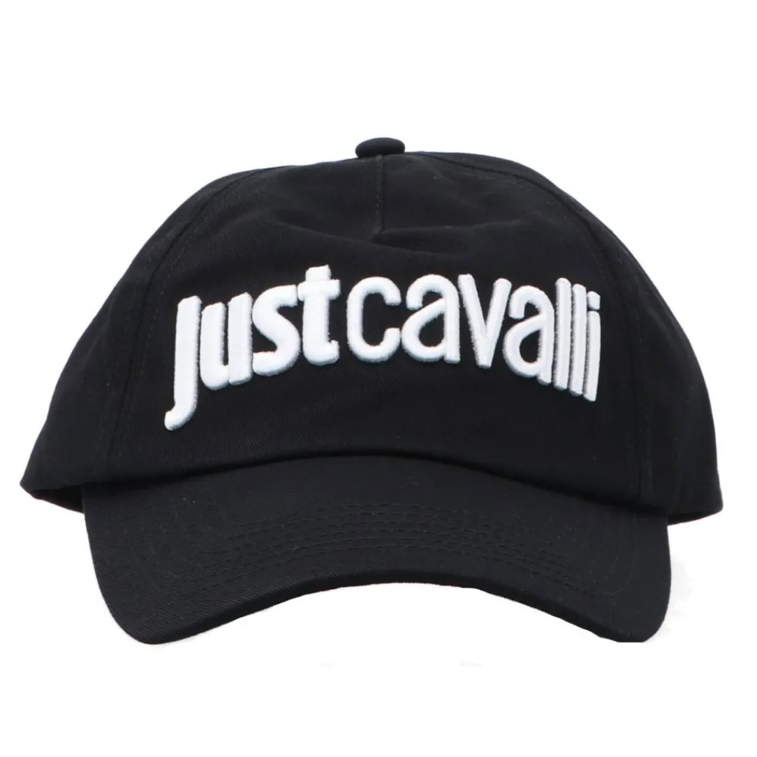 embroidery_tiger_cap_nero_0-1.webp Just Cavalli Uomo Cappellini-EMBROIDERY TIGER CAP Nero Bianco