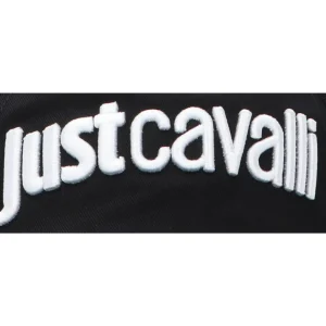 Just Cavalli Uomo Cappellini-EMBROIDERY TIGER CAP Nero Bianco