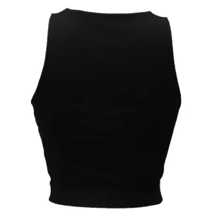 Guess Donna Top-EMI TANK LOGO TOP Nero