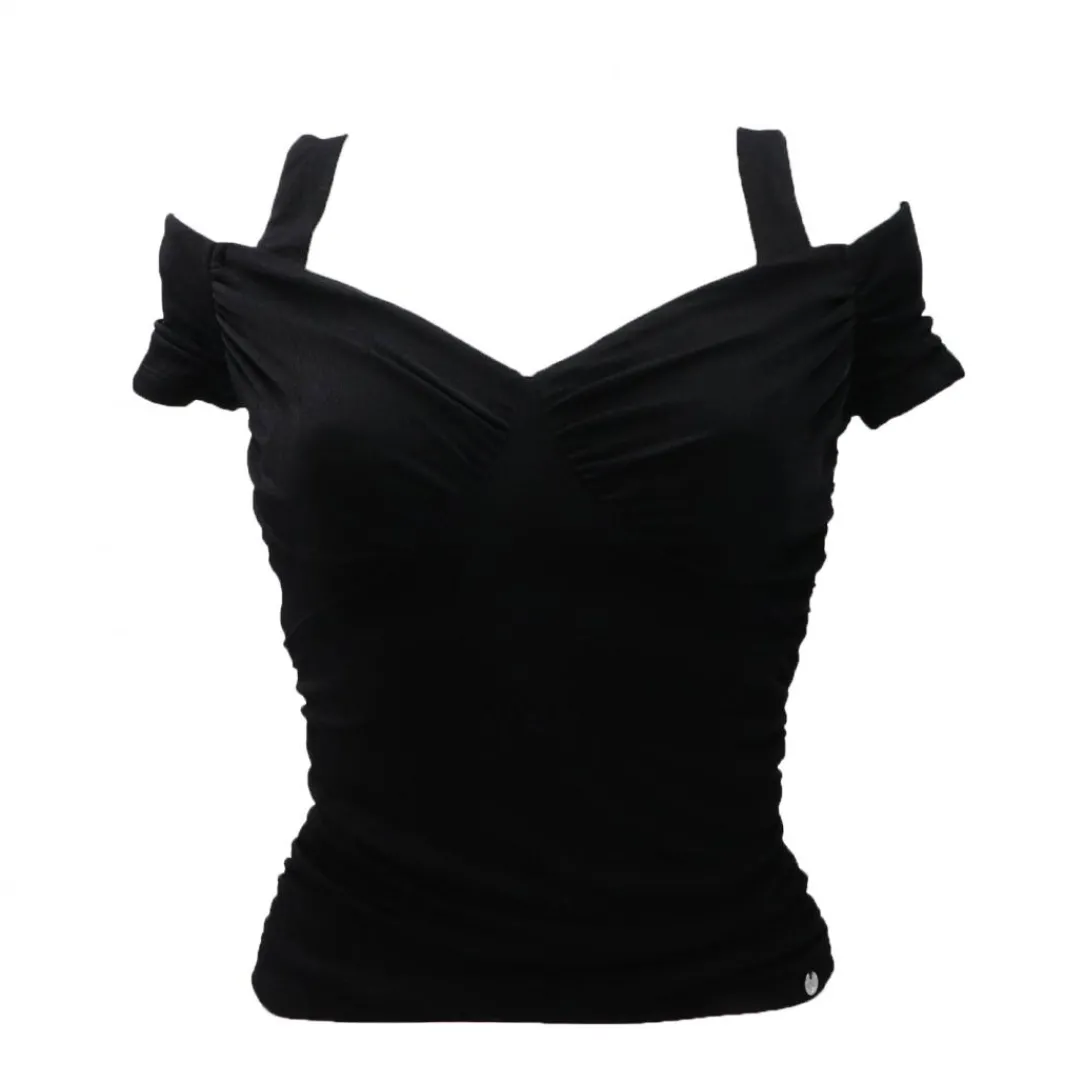 emily_shiny_rib_top_nero_0.webp Guess Donna Maglia-EMILY SHINY RIB TOP Nero