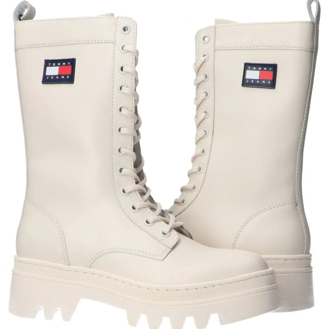 enen_lace_up_beige_2.webp Tommy Hilfiger Donna Stivaletti E Stivali-EN0EN01916 LACE UP Beige