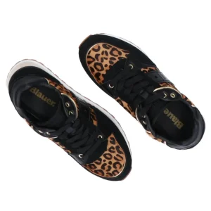 Blauer USA Donna Sneakers-EPPS01 Multicolore Leopard