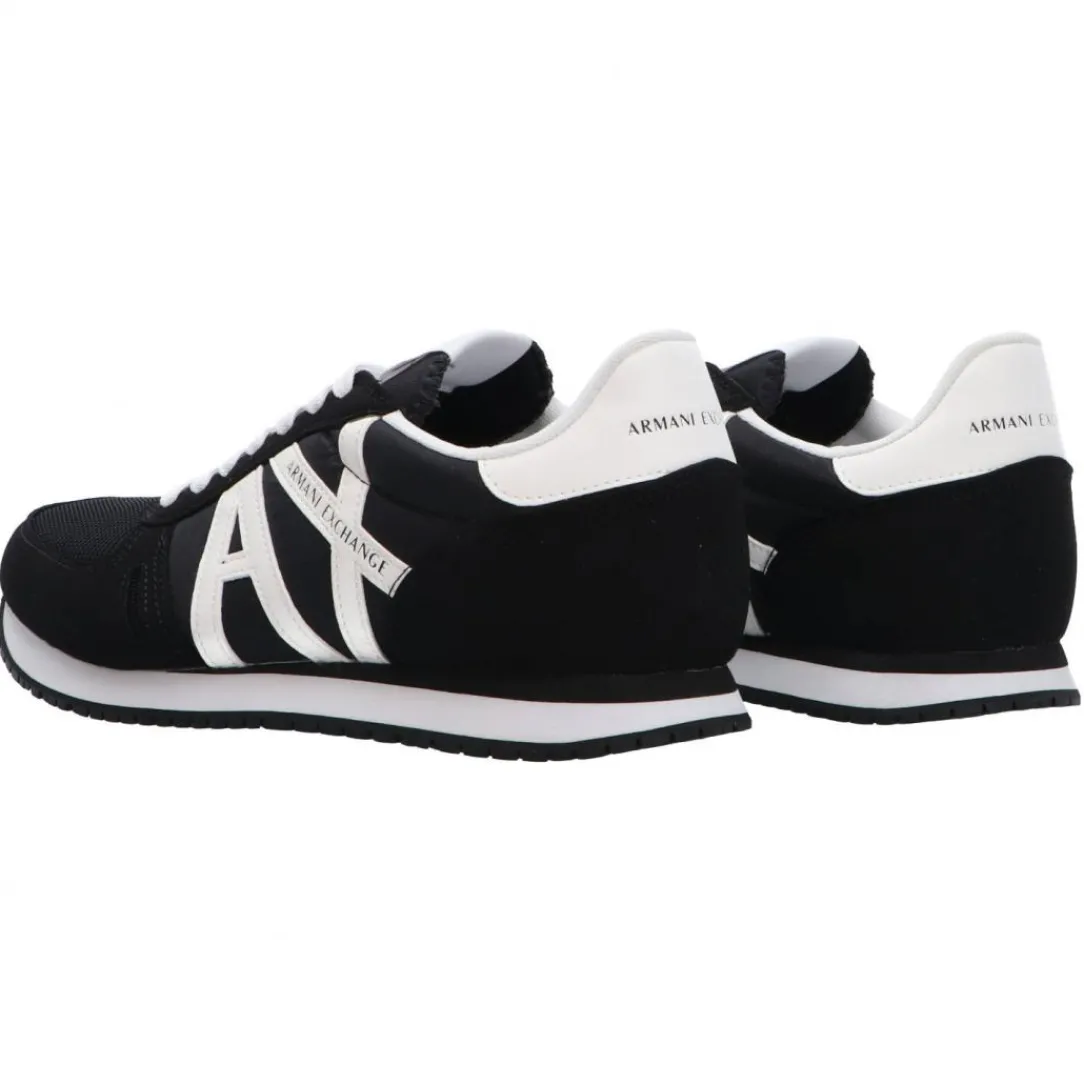 exchange_x_eco_suede_mesh_3-1.webp Armani Uomo Sneakers-Exchange X017 eco suede, mesh e nylon Bianco Nero