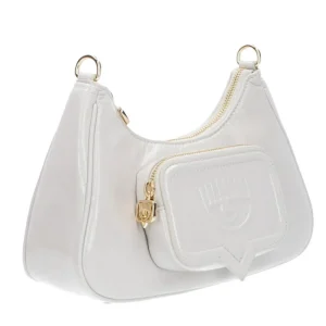 Chiara Ferragni Donna Borse A Spalla-EYELIKE POCKET Grigio Chiaro
