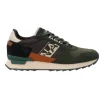 Napapijri Uomo Sneakers-F4 Stab 01 Verde scuro