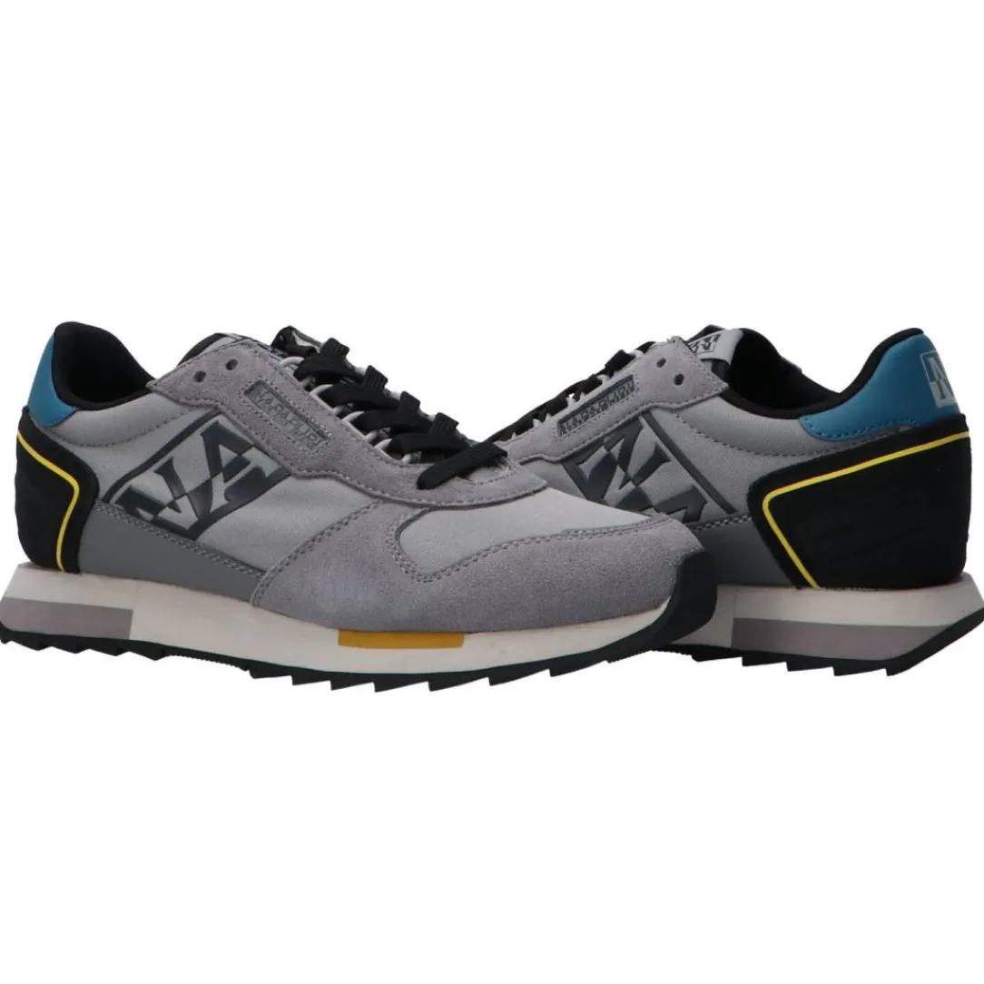 f_virtus_grigio_2.webp Napapijri Uomo Sneakers-F4 VIRTUS02 Grigio