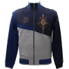 Aeronautica Militare Uomo Felpe-FELPA COLOR BLOCK Blu Grigio