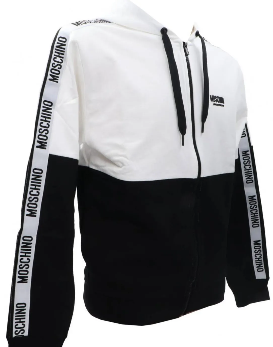 felpa_con_cappuccio_e_cer_1.webp Moschino Uomo Felpe-Felpa con Cappuccio e Cerniera V1A1721 Bianco