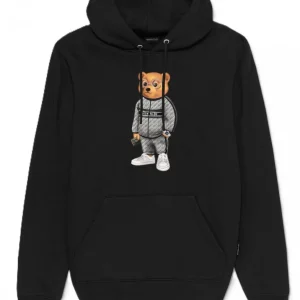 Baron Filou Donna Felpe | Felpe-FILOU ORGANIC HOODIE Nero