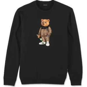 Baron Filou Donna Felpe | Felpe-FILOU ORGANIC PULLOVER Nero