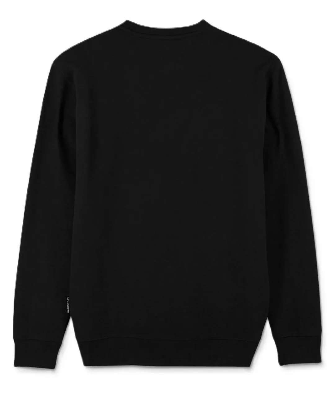 filou_organic_pullover_ne_1.webp Baron Filou Donna Felpe | Felpe-FILOU ORGANIC PULLOVER Nero Nero
