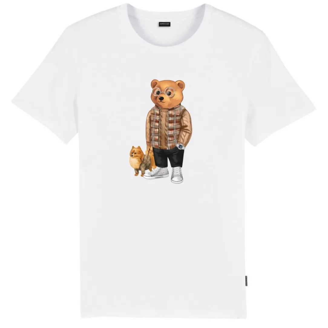 filou_organic_tshirt_bian_0.webp Baron Filou Donna T-Shirt | T-Shirt-FILOU ORGANIC T-SHIRT Bianco
