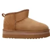 Gold&Gold Donna Stivaletti E Stivali-FL241 suede Cuoio