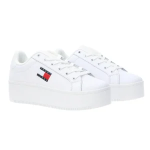 Tommy Hilfiger Donna Sneakers-FLATFORM ESS Bianco