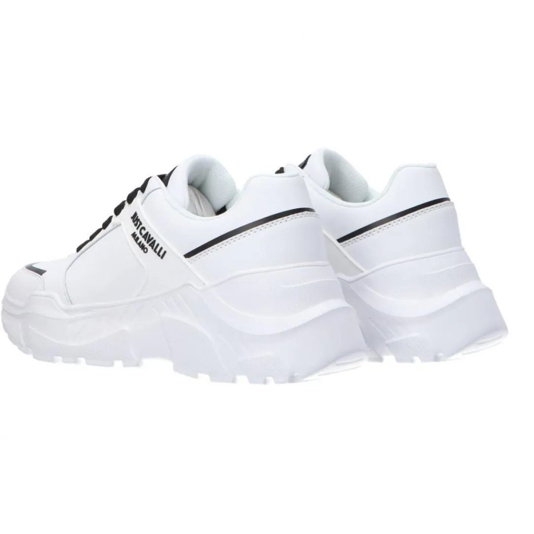 fondo_casper_dis_bianco_3.webp Just Cavalli Uomo Sneakers-Fondo casper dis.9 Bianco