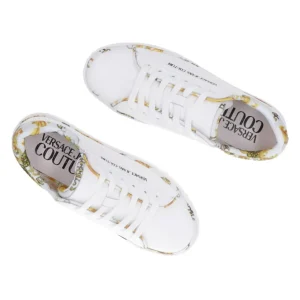 Versace Donna Sneakers-FONDO COURT 88 DIS. 23 Bianco