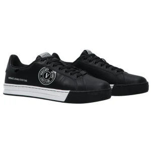 Versace Uomo Sneakers-FONDO COURT 88 DIS. SK1 AI24 Bianco Nero