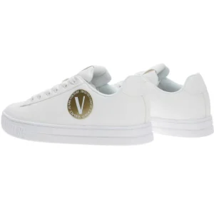 Versace Donna Sneakers-FONDO COURT 88 DIS. SK3 Bianco Oro