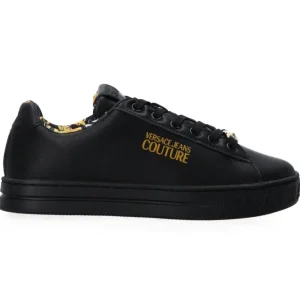 Versace Donna Sneakers-FONDO COURT 88 DIS.SKL SHOES Nero