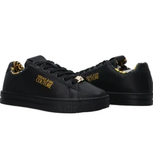 Versace Donna Sneakers-FONDO COURT 88 DIS.SKL SHOES Nero