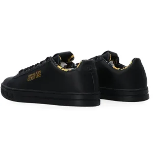 Versace Donna Sneakers-FONDO COURT 88 DIS.SKL SHOES Nero