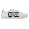 Versace Uomo Sneakers-Fondo court 88 lett grafiti Bianco