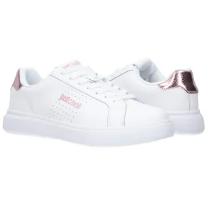 Just Cavalli Donna Sneakers-FONDO LINEAR DIS. 3 Bianco