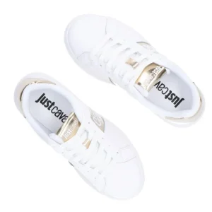 Just Cavalli Donna Sneakers-FONDO LINEAR DIS. 2 Bianco