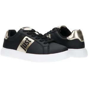 Just Cavalli Donna Sneakers-FONDO LINEAR DIS. 2 Nero