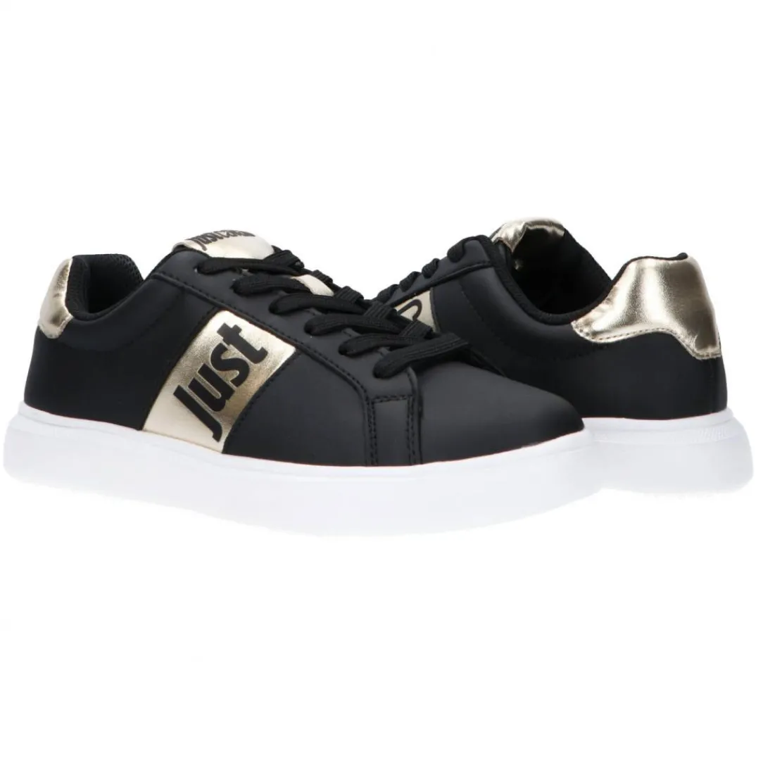 fondo_linear_dis__nero_2-1.webp Just Cavalli Donna Sneakers-FONDO LINEAR DIS. 2 Nero