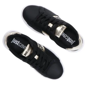 Just Cavalli Donna Sneakers-FONDO LINEAR DIS. 2 Nero