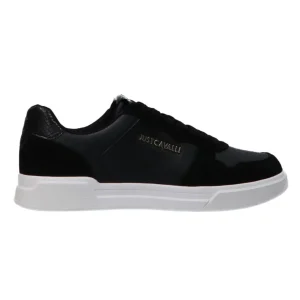 Just Cavalli Uomo Sneakers-Fondo minimal dis.4 Nero