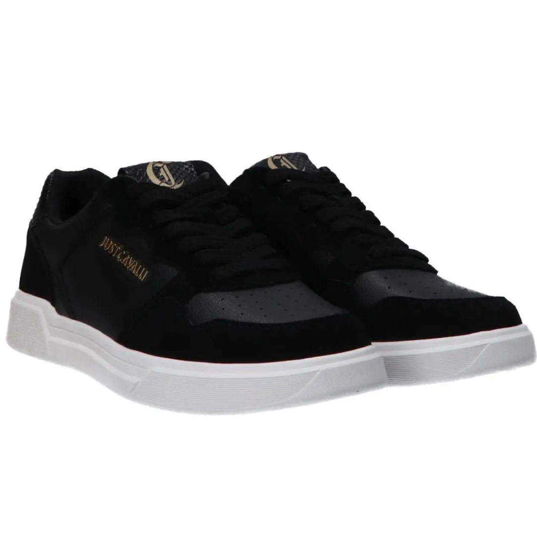 fondo_minimal_dis_nero_1.webp Just Cavalli Uomo Sneakers-Fondo minimal dis.4 Nero