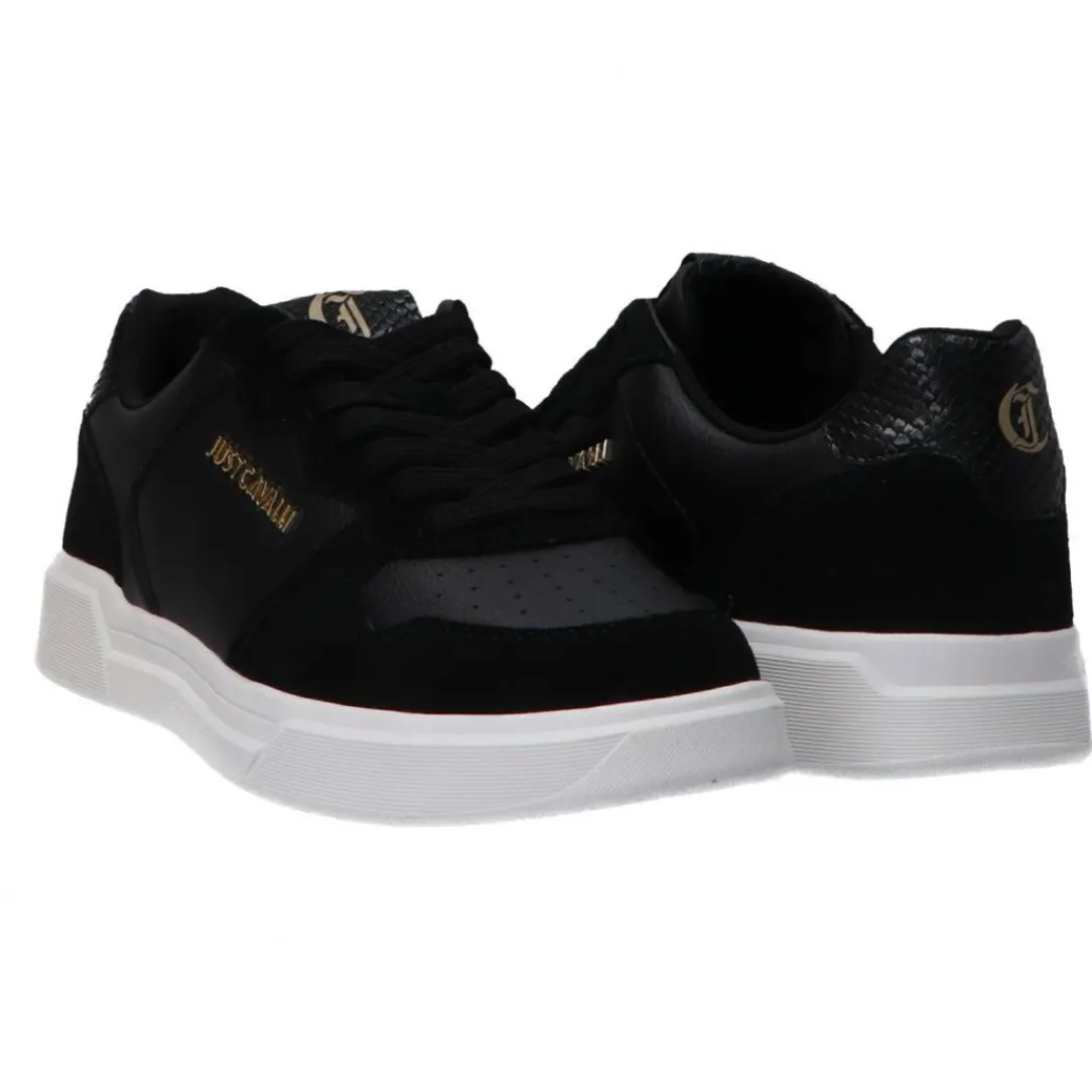 fondo_minimal_dis_nero_2.webp Just Cavalli Uomo Sneakers-Fondo minimal dis.4 Nero