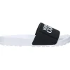 Versace Uomo Scarpe Mare-FONDO SLIDE DIS. SQ2 Bianco Nero