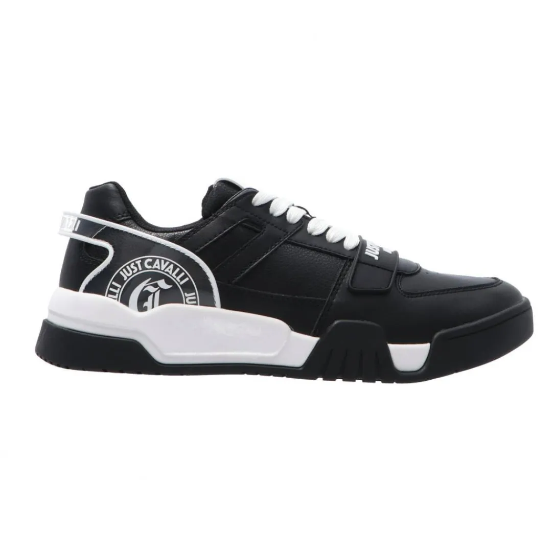 fondo_style_dis__grainy_n_0.webp Just Cavalli Uomo Sneakers-FONDO STYLE DIS. 3 GRAINY Nero