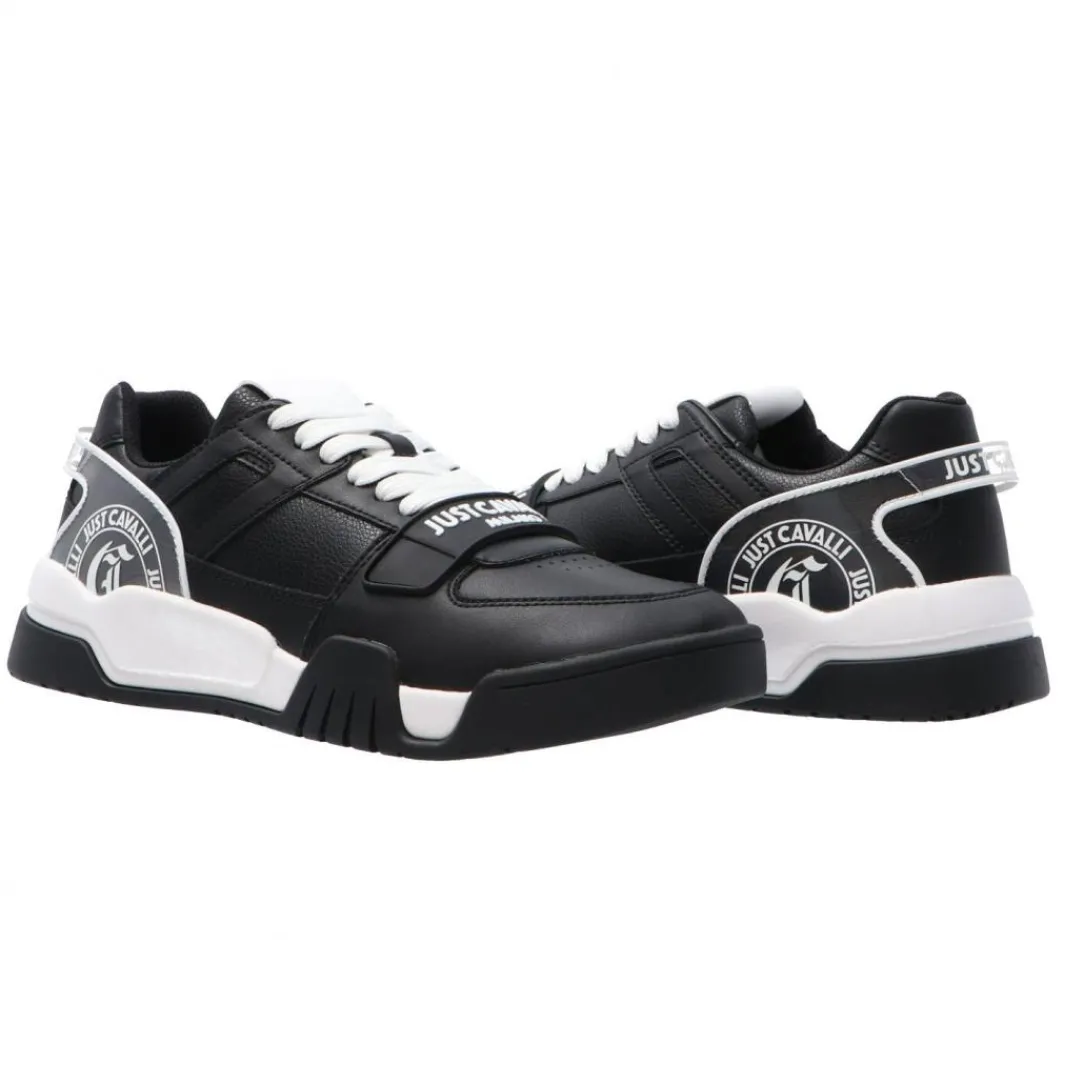 fondo_style_dis__grainy_n_2.webp Just Cavalli Uomo Sneakers-FONDO STYLE DIS. 3 GRAINY Nero