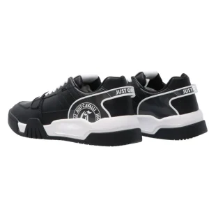 Just Cavalli Uomo Sneakers-FONDO STYLE DIS. 3 GRAINY Nero
