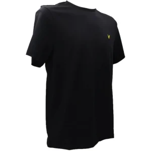 Lyle & Scott Uomo T-Shirt-FOOTBALL FOR ALL T-SHIRT Nero
