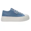 Tommy Hilfiger Donna Sneakers-FOXING FLATFORM Azzurro