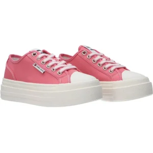 Tommy Hilfiger Donna Sneakers-FOXING FLATFORM Rosa
