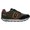 Aereonautica Militare Uomo Sneakers-Frecce tricolore SC292CT3331 242 Verde scuro